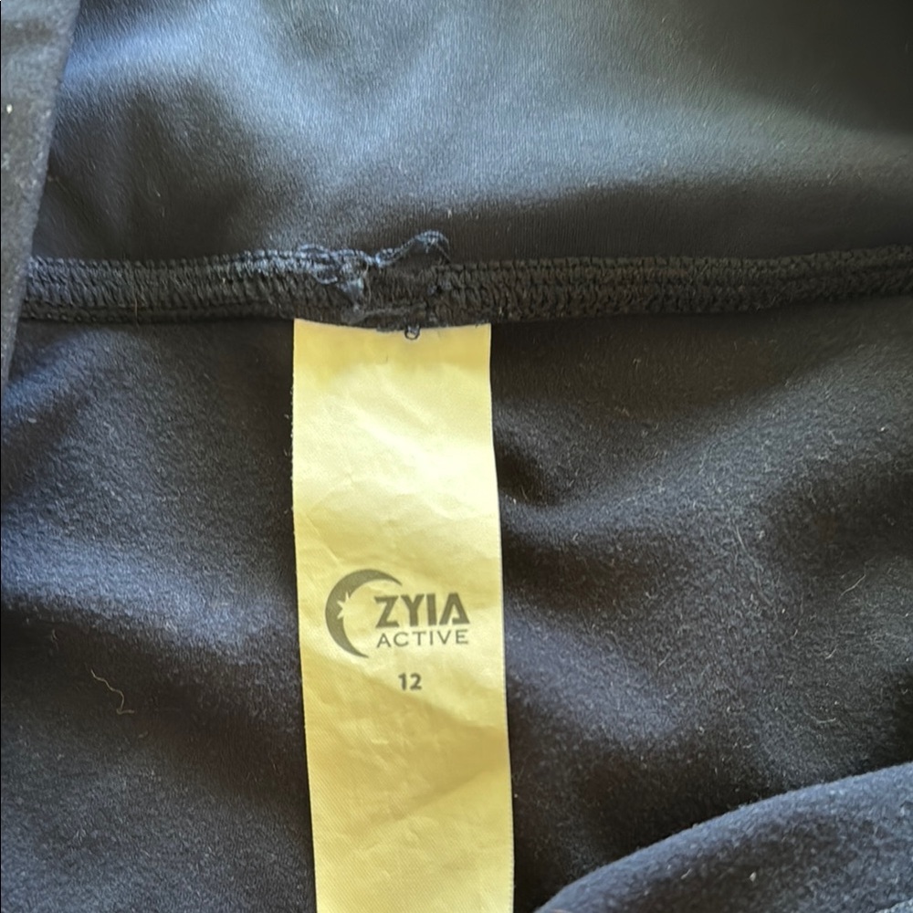 ZYIA Navy Light n Tight Hi-rise 7/8 24" Leggings - Picture 2 of 3